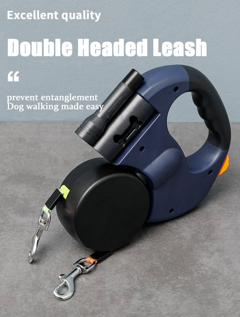 360 Degree Dual Retractable Leash