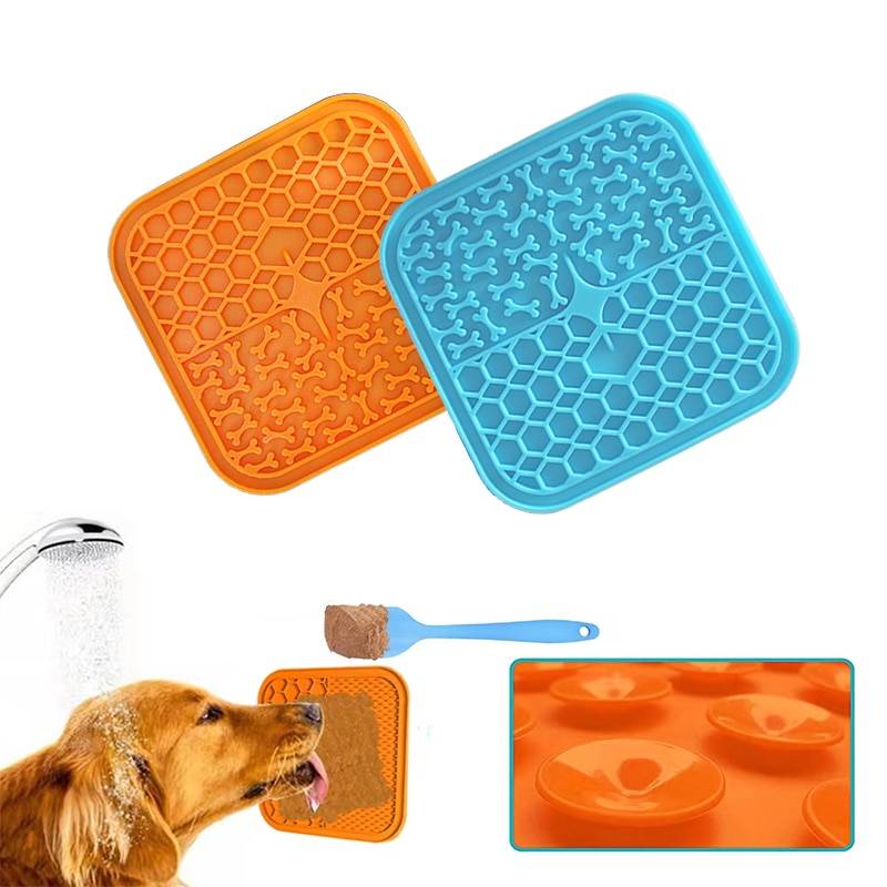 Dog Bowl Slow Feeder Lick Pad